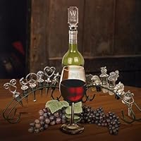 Wine Bottle Stopper Display Rack, Stopper Stand, or Holder - Holds 6 Stoppers (Stoppers Not Included)