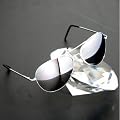 Oramics Jack Ass Brille verspiegelte Pornobrille Piloten Sonnenbrille Brille 400UV