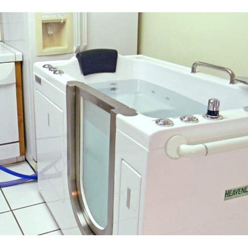 Heavenly Tubs Portable Walk-In Massage Tub - Heavenly Portable Walk-In Tub w/Hydro and Air Jets - HT-G300HP On Sale