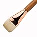 Princeton Refine Artist Brush, Brushes for Oil and Acrylic Paint, Series 5400 Natural Chunking Bristle, Bright, Size 6