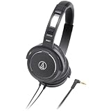 Audio-Technica Solid Bass Over-Ear Headphones (ATH-WS55BK)