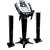 The Singing Machine STVG-1009 Pedestal CD-G Karaoke System with Tower Speakers