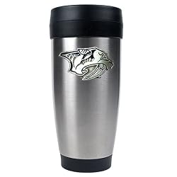 Nashville Predators Stainless Steel Travel Tumbler -Primary Logo NHL Hockey