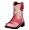 Ariat Youths 'Fatbaby Flower Kids Western Boots Hot Pink Ostrich Print & Pink