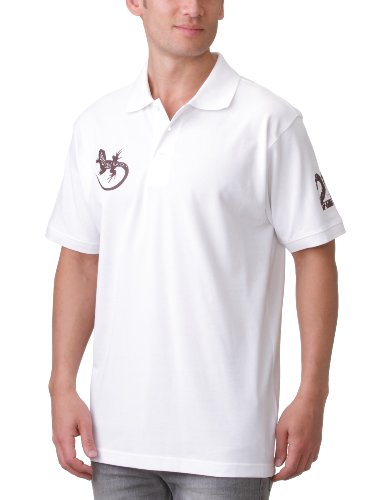 Coole Fun T-Shirts TIERRA DEL FUEGO Poloshirt Feuerland, weiss, Gr&ouml;sse: XXL Preisvergleich