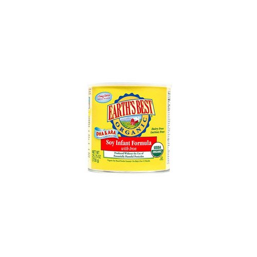 4 Pack Earths Best Organic Soy Baby Infant Formula 4 X 23.2 Oz Cans Exp 6/2014