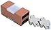 Argee RG840S Let's Light It 40-Foot Decorative Plastic Brick Edging with 6 Built-In Solar Lights, Terra Cotta
