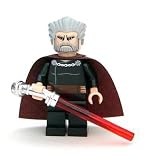 LEGO STAR WARS - COUNT DOOKU WITH RED LIGHT SABER