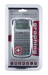 Sentry 250-Function Graphing Calculator, Silver (CA756)