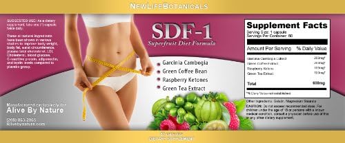 NewLifeBotanicals Super Fruit Diet, SDF-1 3-Bottle Value Pack