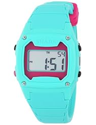 Freestyle Unisex 102281 Classic Green Case Digital Silicone Strap Watch