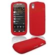 Red Transparent Silicone Skin Cover Case Cell Phone Protector for Samsung Instinct S30 M810