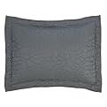 Home Pebble Quilt Sham - Dark Gray