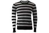 striped crew sweater Men's