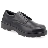 Capps LH407 Non Metallic Smooth Leather Black Mudguard Safety Shoe With 200 Joule Composite Toe Caps