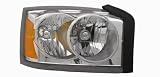 Dodge Dakota Pickup 2005 Dodge Dakota Composite Headlight (Without Black Bezel) RH (passenger's side) 20-6587-00 2005