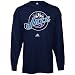adidas Utah Jazz Navy Blue Primary Logo Long Sleeve T-shirt