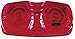 PM V138R Red Rectangular 2 Bulb Clearance Marker Light