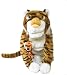 Image of RBI Toys Tino the Tiger "Puppets Incognito" with Finger Puppet Pal - Orange/Black