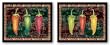 Red Hot Chili Peppers Set by Kathleen Denis 10"x8" Art Print Poster
