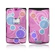 Footprints Design Protective Skin Decal Sticker for Motorola RAZR V3xx Cell Phones
