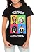 The Black Eyed Peas Cartoon Girls T-Shirt