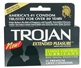 Trojan Extended Pleasure 12Pk - Condoms