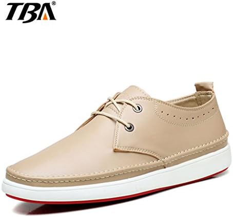 ECF TBA Men's Fashion Slipper Casual Oxfords Leather Lace Up Comfort Shoes