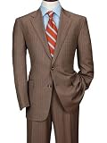 Review   / Tan Stripe Suit