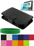 2n1 Combo - Premium Leather Storage Case + Screen Protector - for Garmin nüvi 200W 250W 260W 205W 255W 265 4.3-Inch Widescreen Bluetooth Portable GPS Navigator (GPS Not Included)