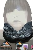 Multifunctional snood for women - scarf, hat, neck warmer, hood with fleece section