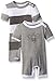 Burt's Bees Baby Set Of 2 Bee and Stripe Organic Shortalls