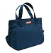 Sachi 01-025 Fashion Insulated Lunch Bag, Navy Blue