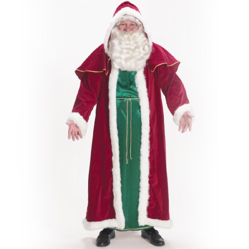 Victorian Santa Adult Costume Size Standard One-Size  
