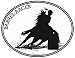 HORSE -BARREL RACER- Equine - Country & Western- Oval- Country Girl -Decal-Sticker- C...