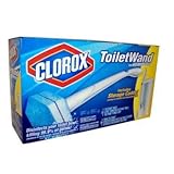 Clorox Toilet Wand Cleaning System Starter Kit with 20 Refills and Storage Caddy