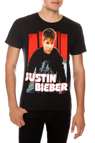 Justin Bieber Split Slim-Fit T-Shirt