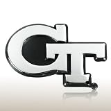 Georgia Tech Chrome Car Emblem