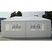 Pavillion Partyzelt 3x6m, wei� - mit allen Seitenteilen, komplett verschliessbar