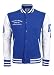 NYC Specials College Jacke Farbe: blau/wei&szlig;