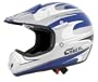 Cyber Helmets UX-10 Graphic Helmet , Size: Sm, Color: Blue/Silver/White, Size Segment: Adult, Style: Rush 647751