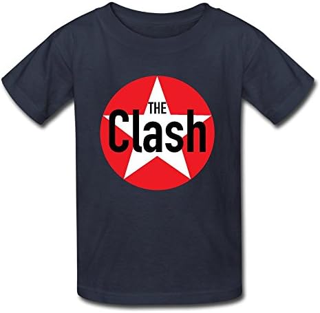 The Clash Logo Baby's Tee 18 Months Navy