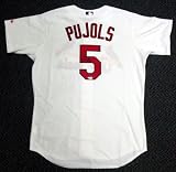 Albert Pujols Autographed/Hand Signed St. Louis Cardinals Jersey UDA #BAK41440