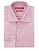 Gino Valentino Men's Dress Shirt Pure Cotton Spread Collar Barrel Cuff