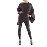 100%  Cashmere Poncho - Chocolate by Catherine Robinson