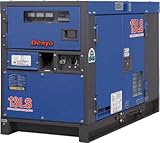 TRUSCO デンヨー 防音型ディーゼルエンジン発電機 DCA13LSK