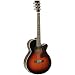 Tanglewood Super Folk Acoustic Guitar with Solid Cedar Top and Mahogany Back & Sides, Vintage Sunburst Gloss Finish (TW45-VS-E)