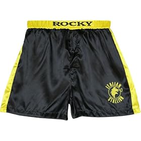 Rocky Black Ring Shorts