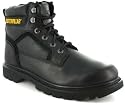 Caterpillar "Gearshift" Mens Leather Upper Work Boots - Black (Full Grain)