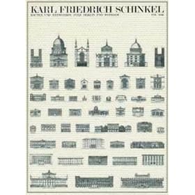 Toile sur Civi�re: Karl Friedrich Schinkel, "Bauten und Entw�rfe", 84 x 60